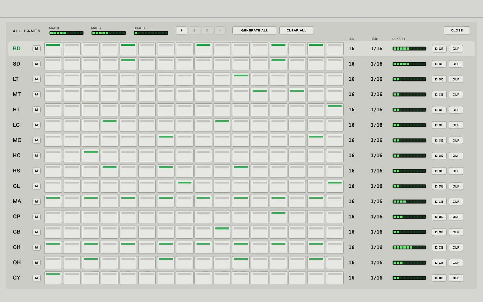 8A8, Full Control skin, light theme