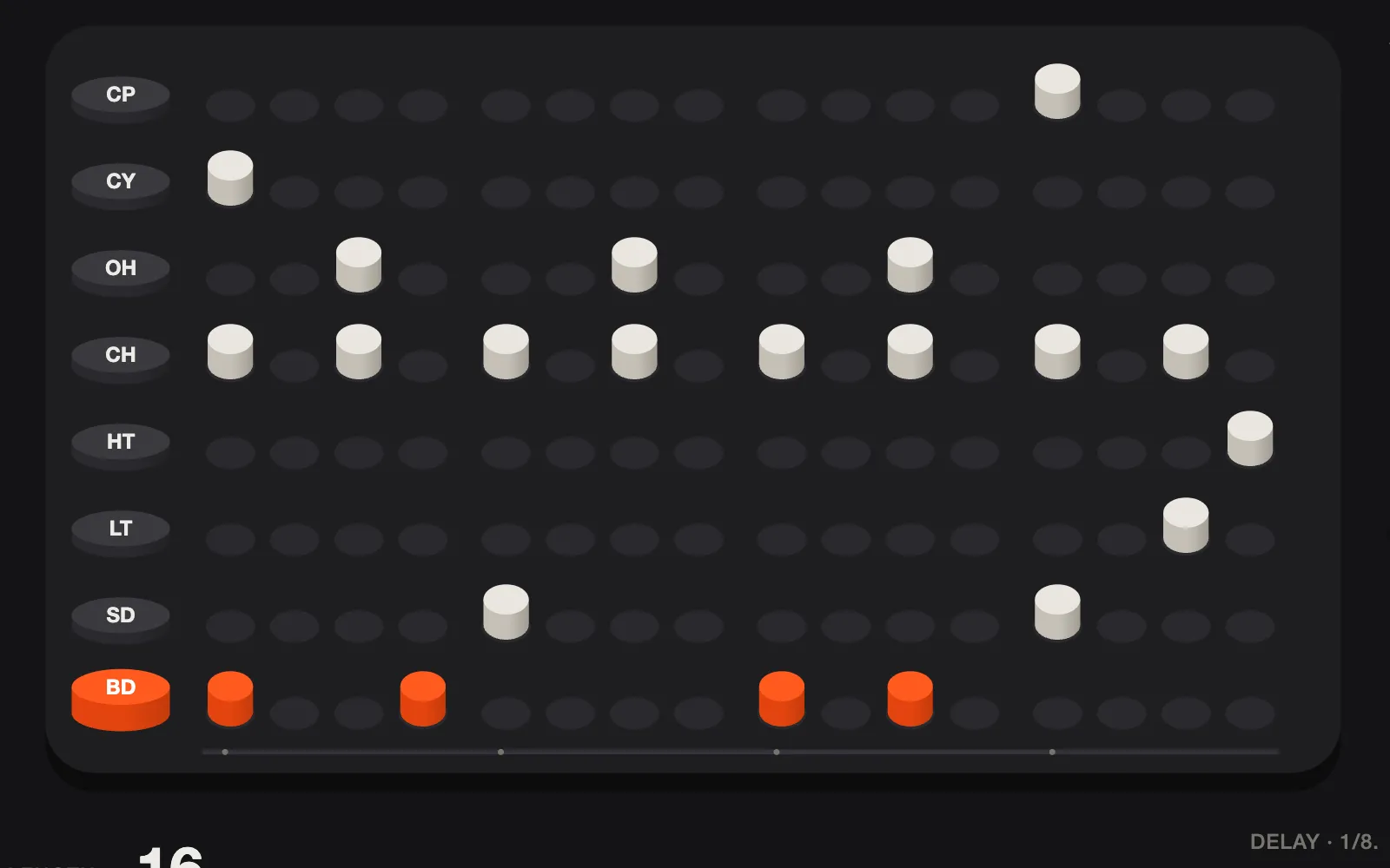 6A6, Pucks skin, dark theme