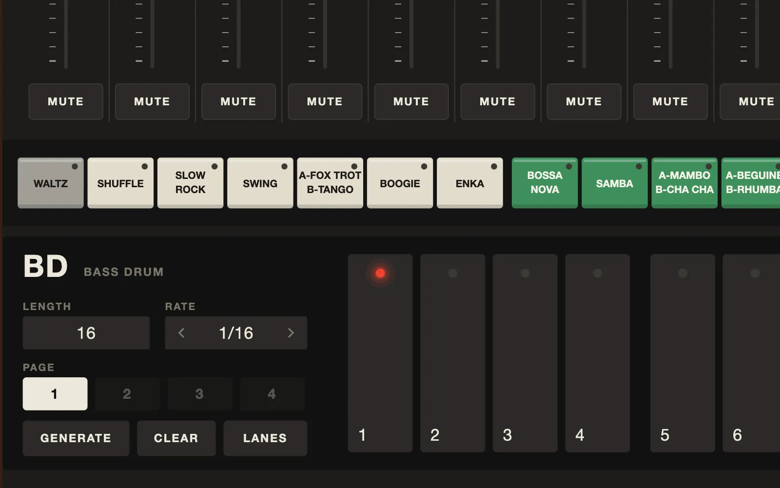 CA-78, Walnut skin, dark theme