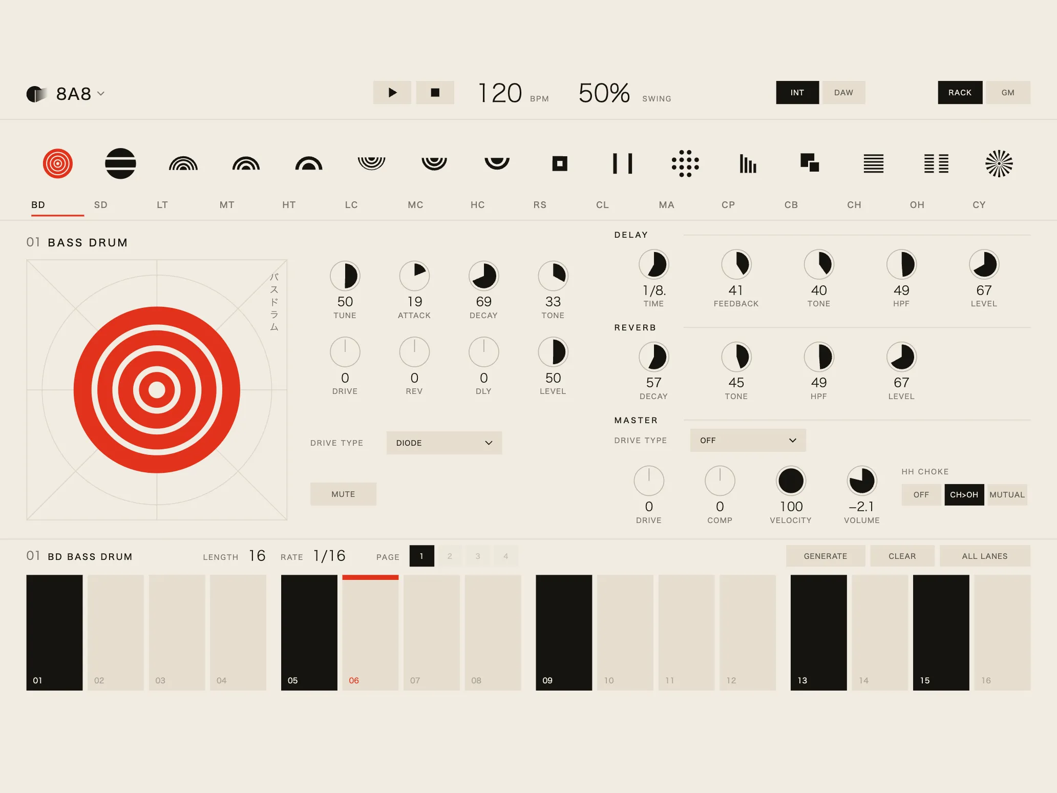 8A8, Kamon skin, light theme