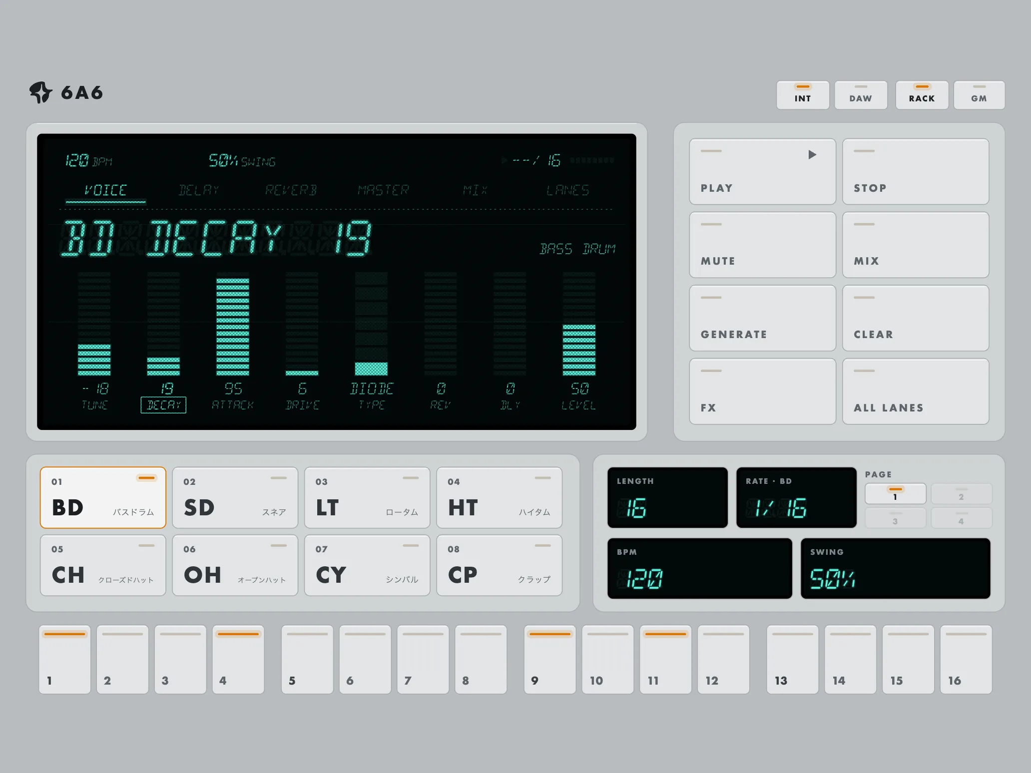 6A6, Tyrell skin, light theme