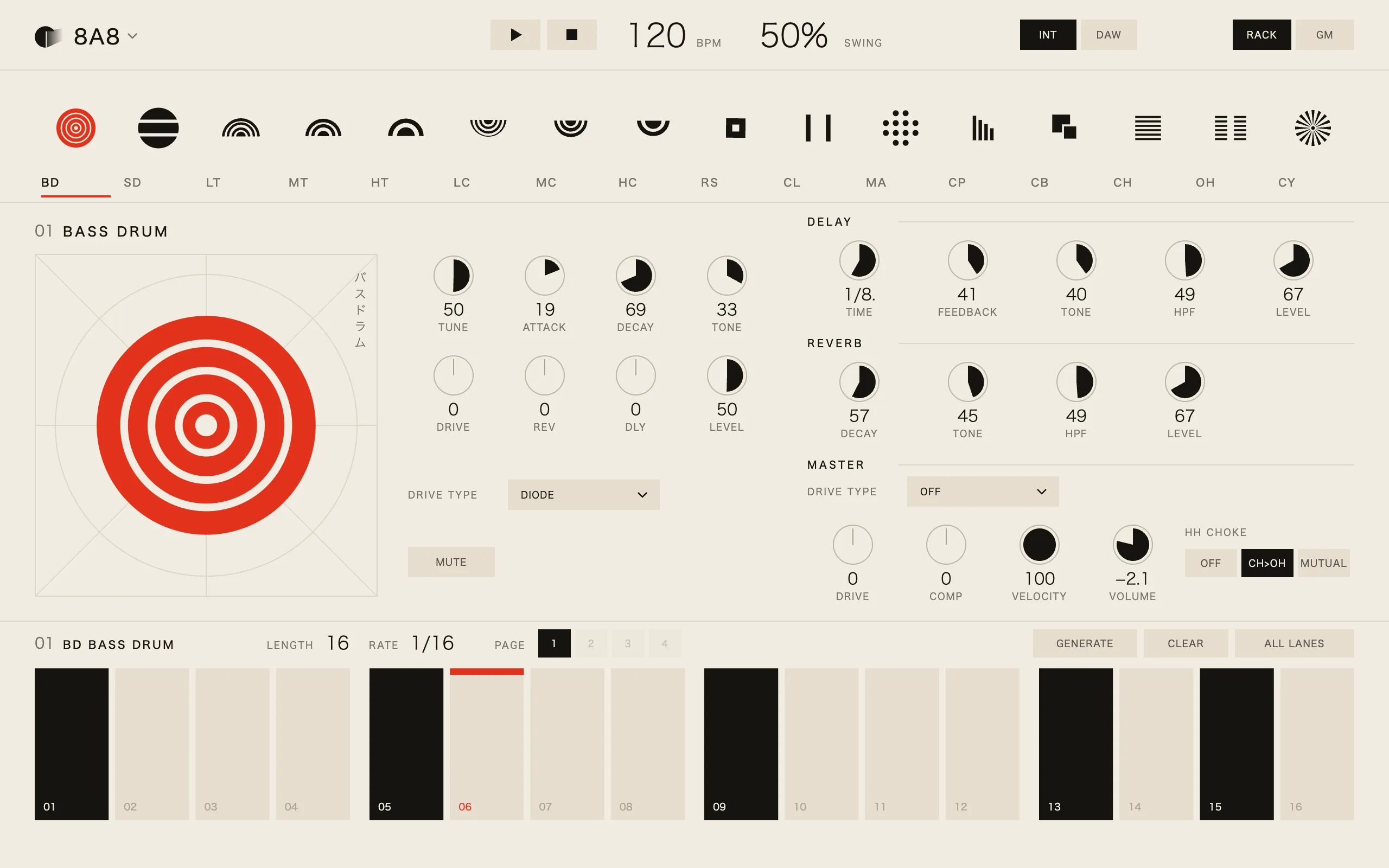 8A8, Kamon skin, light theme