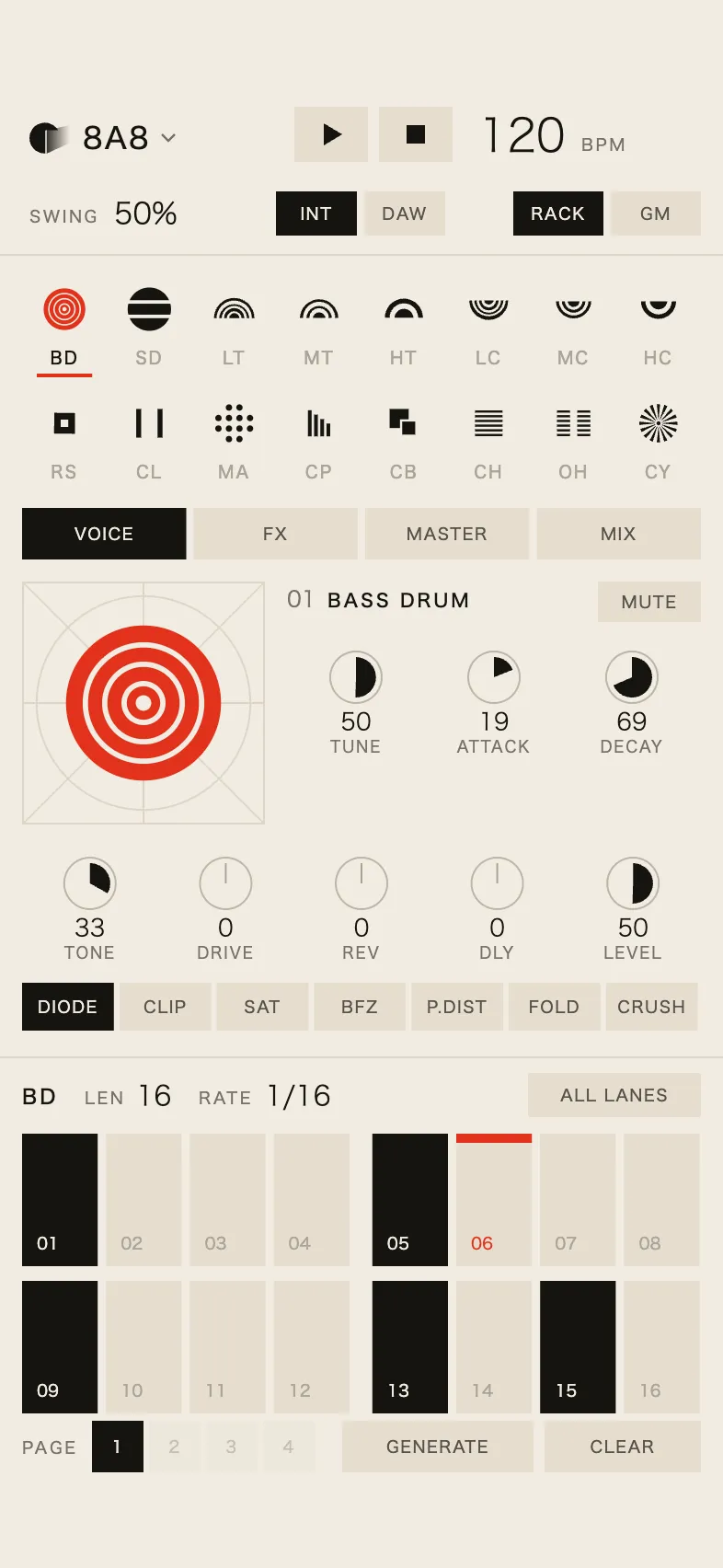 8A8, Kamon skin, light theme