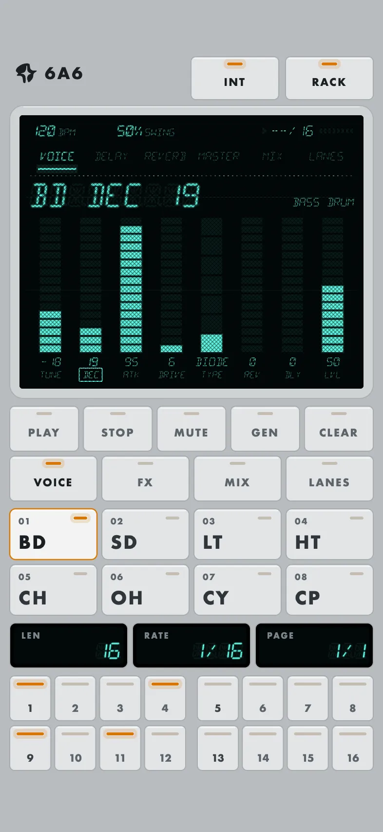 6A6, Tyrell skin, light theme