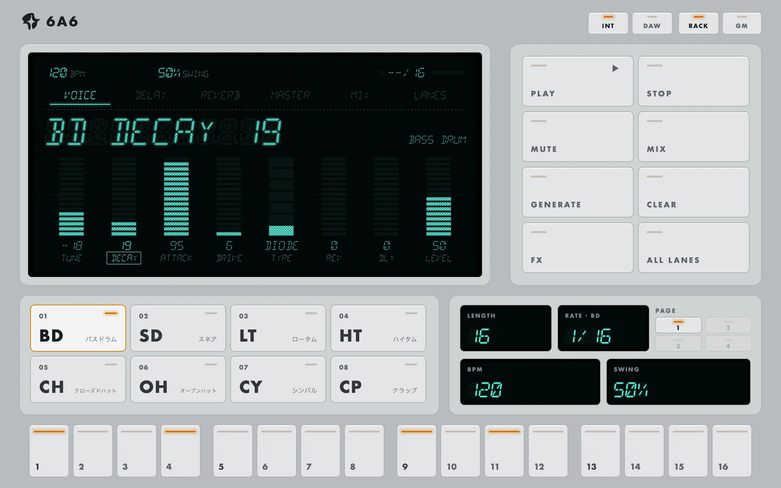 6A6, Tyrell skin, light theme